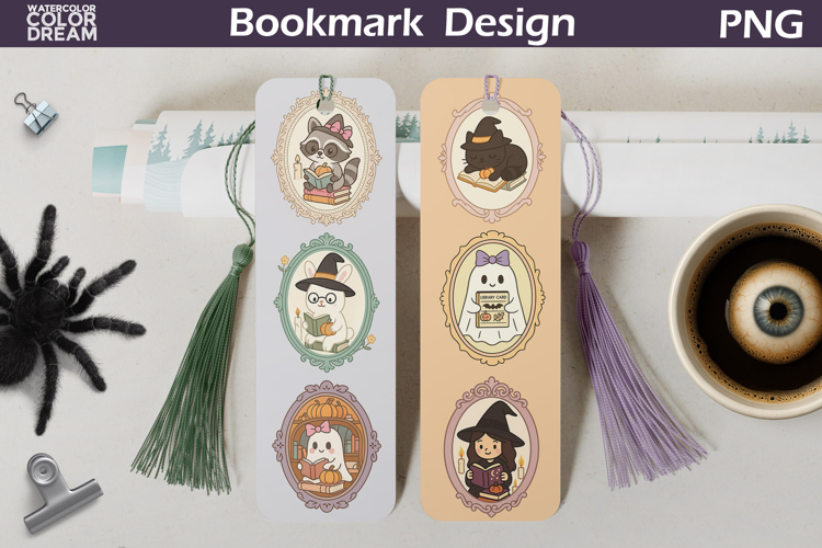 Printable Halloween Bookmark Image 9