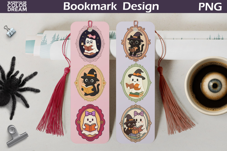 Printable Halloween Bookmark Image 7