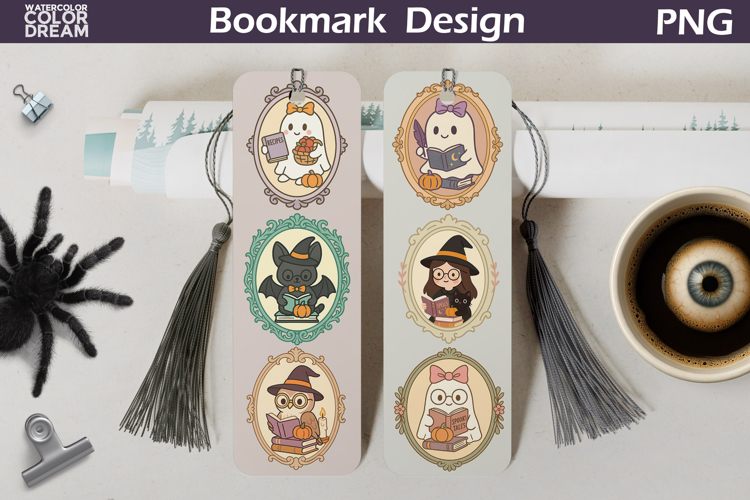 Printable Halloween Bookmark Image 6