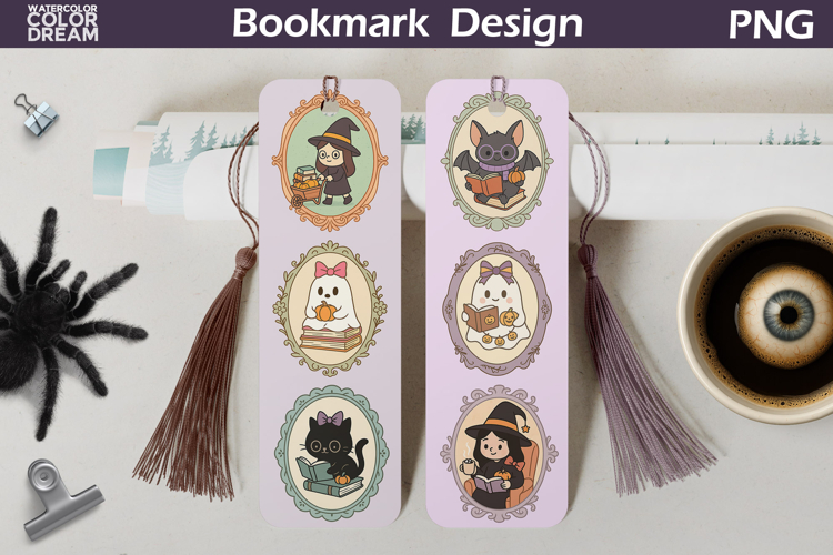 Printable Halloween Bookmark Image 5