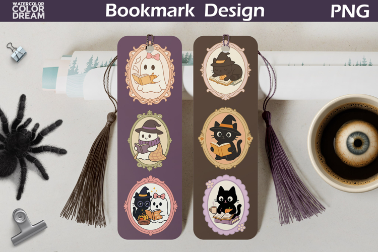Printable Halloween Bookmark Image 4
