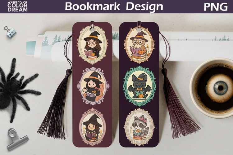 Printable Halloween Bookmark Image 3