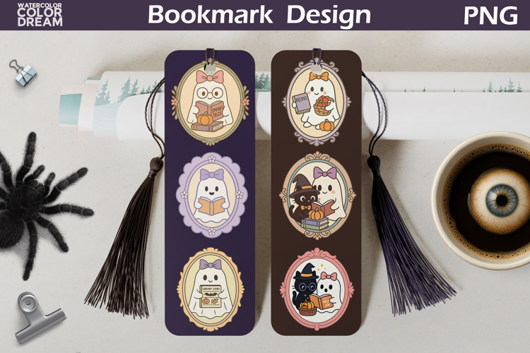 Printable Halloween Bookmark Image 2