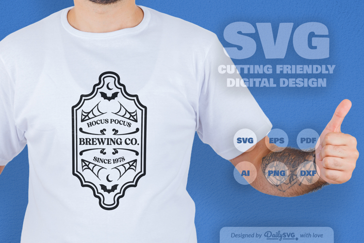 Halloween Bottle Label SVG