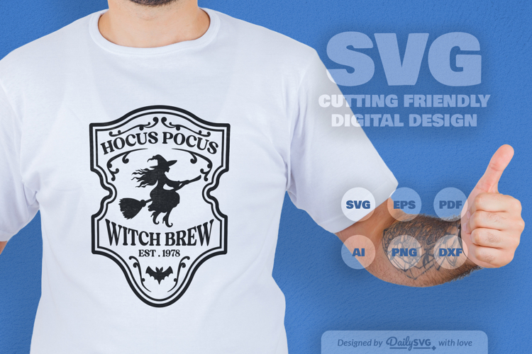 Halloween Bottle Label SVG