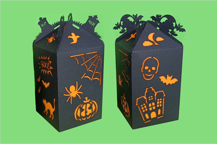 Halloween Box SVG, Files, Decor Party, Halloween Treat Box