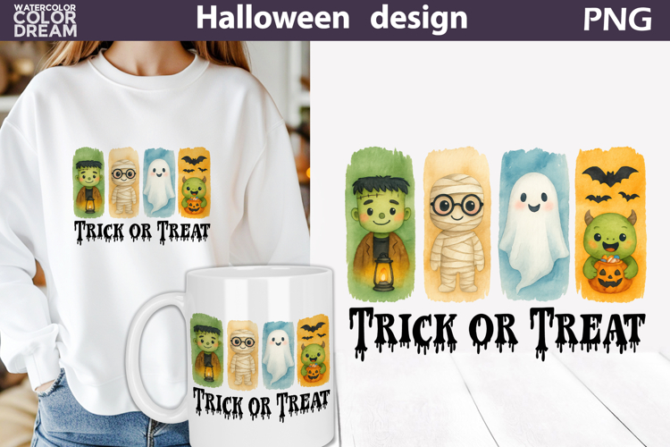Trick or Treat Clipart Image 16