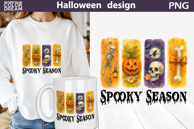 Halloween Brush Strokes | Spooky Season
