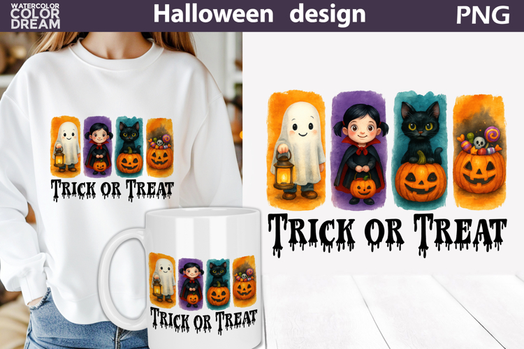 Trick or Treat Clipart Image 15