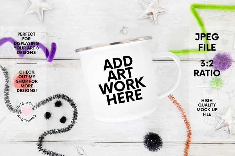 Mug Mock Up | Cute Halloween Mock Up
