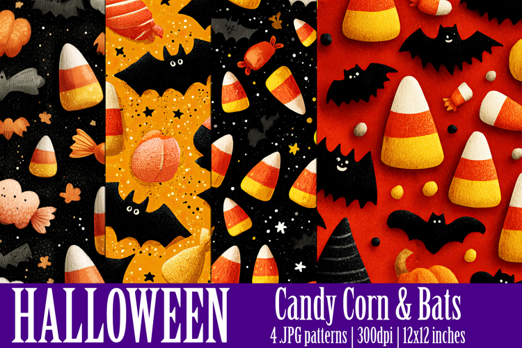 Halloween Bats Clipart Image 8