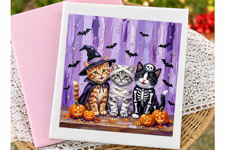 Halloween Cats Png, Spooky Cute Png