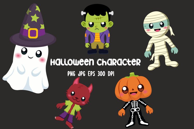 Halloween Creature (2176351) Illustrations Design Bundles