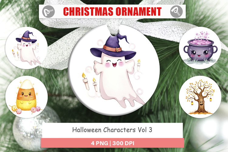 Ornament Halloween Characters