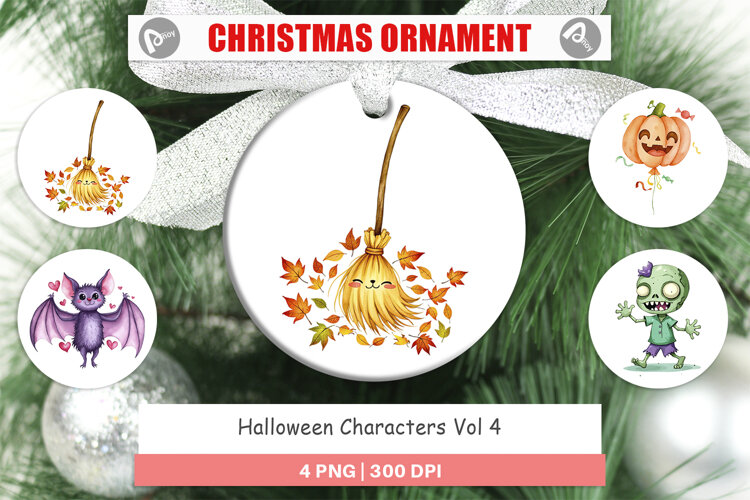Ornament Halloween Characters example image 1