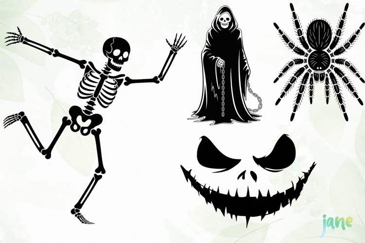 Halloween Clipart SVG Sublimation