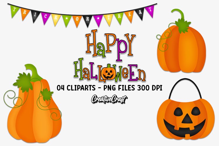 Pumpkin Halloween Clipart Image 2