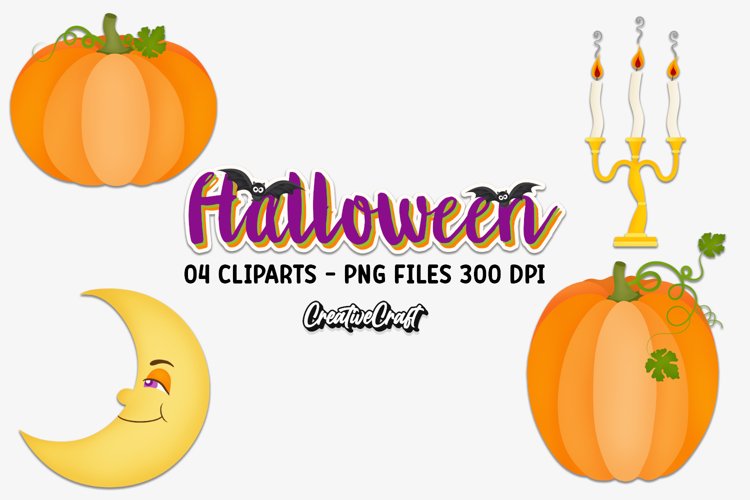 Halloween Clipart, halloween graphic design, illustrations
