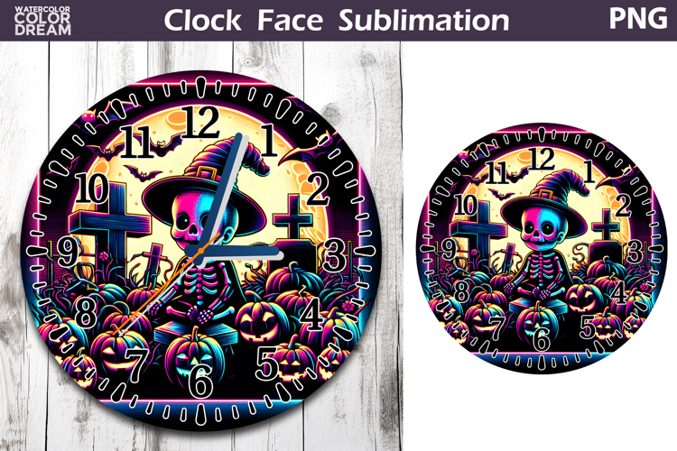 Clock Face Clipart Image 24