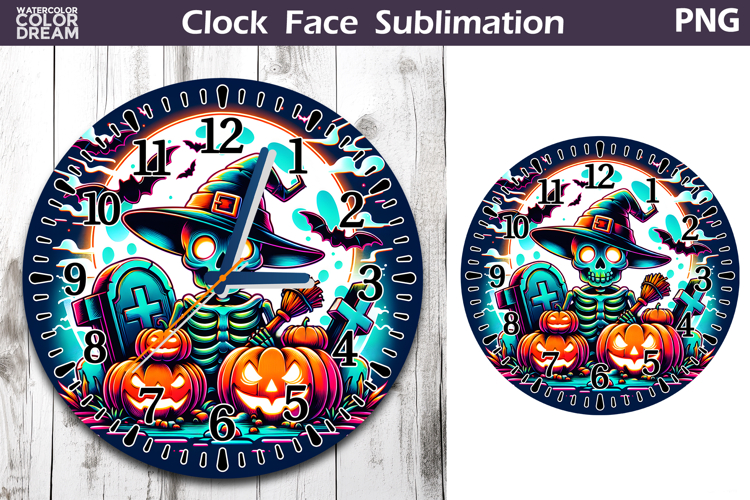 Clock Face Clipart Image 2