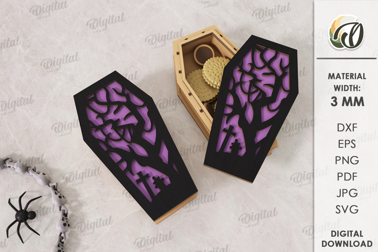 Coffin Clipart Image 5