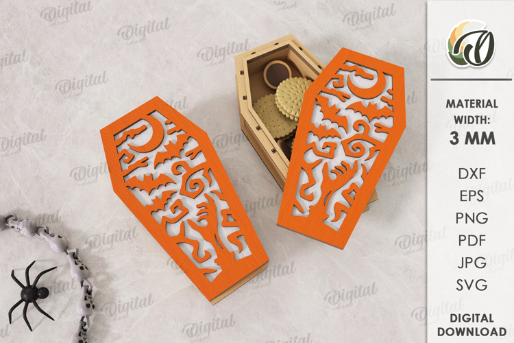 Coffin Clipart Image 4