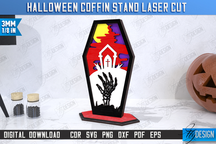 Coffin Clipart Image 3