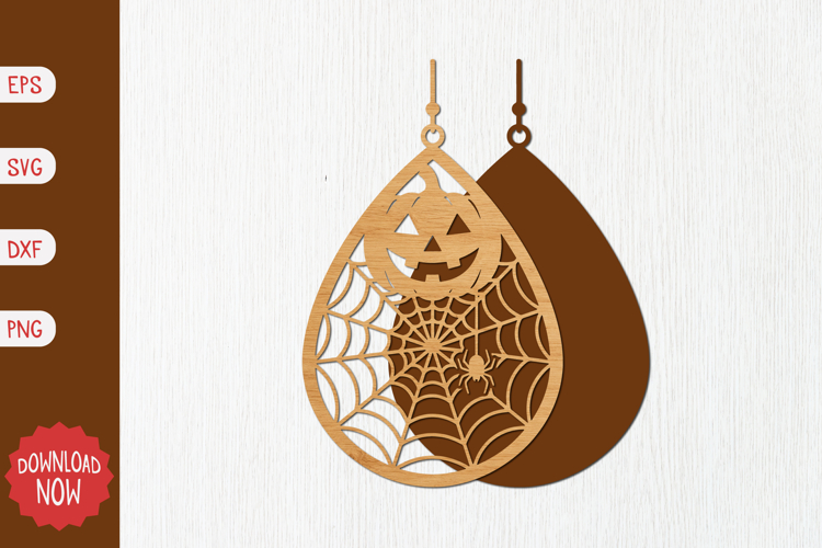 Halloween Earring SVG