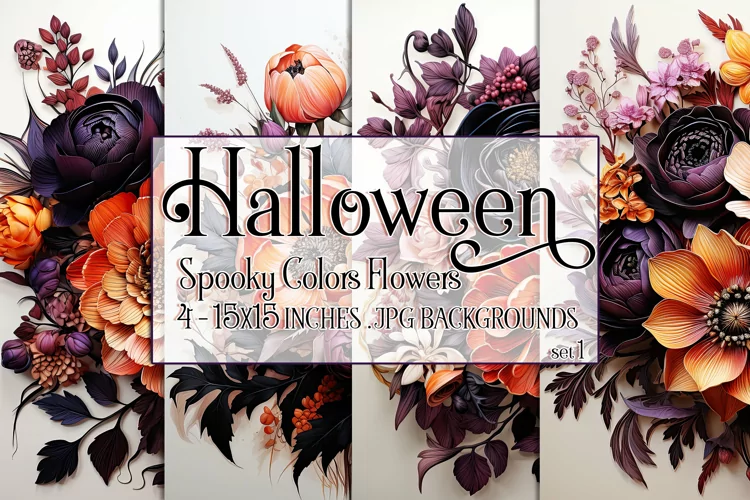 Halloween Backgrounds, Halloween Flowers, Spooky Colors