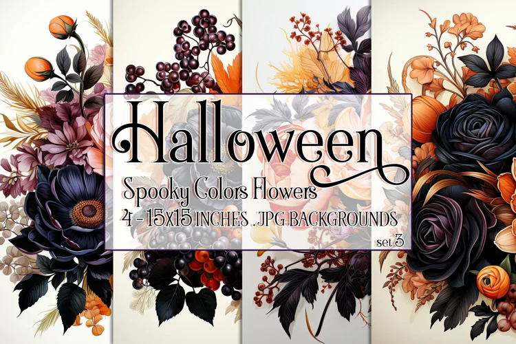 Halloween Backgrounds, Halloween Flowers, Spooky Colors