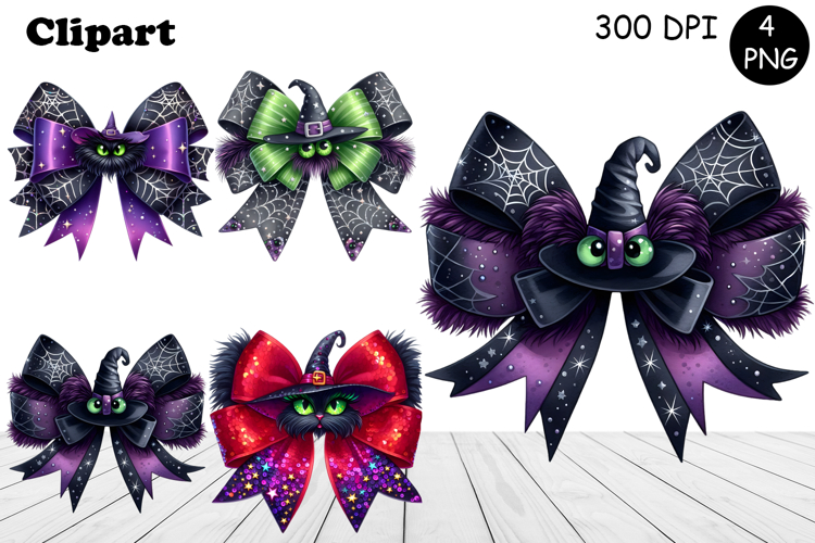Halloween Coquette Bow Design | Trendy Bow png