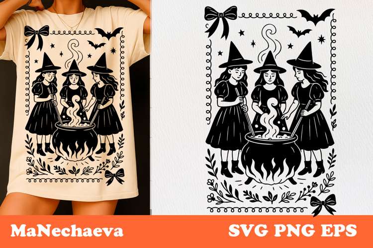 Vintage Halloween Svg Image 16