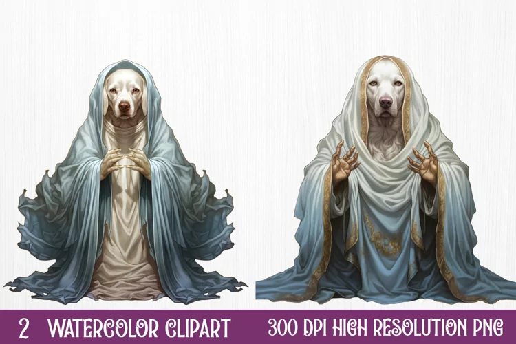 Halloween Ghost Dog Clipart Sublimation, Halloween PNG