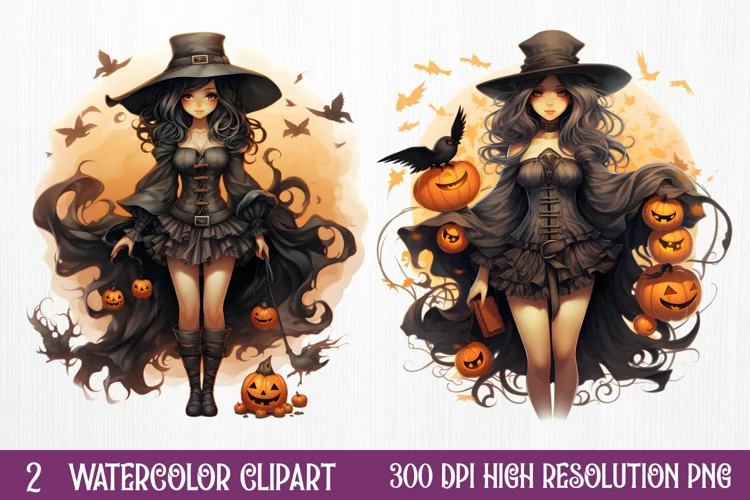 Halloween Costume Sublimation Clipart, Halloween Sublimation