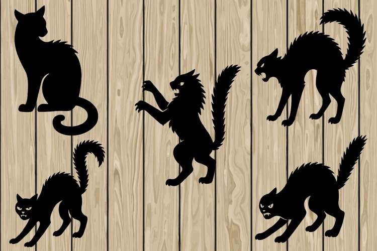 Spooky Cat Svg Image 6