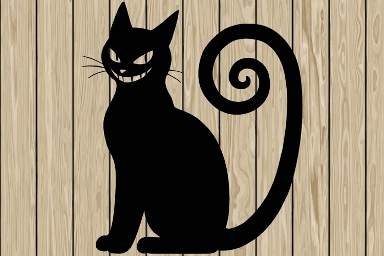 Spooky Cat Svg Image 3