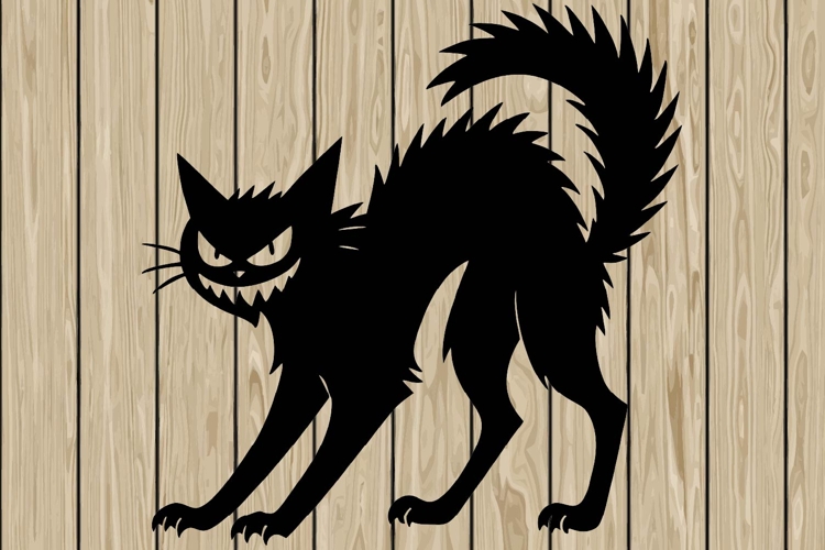 Spooky Cat Svg Image 24