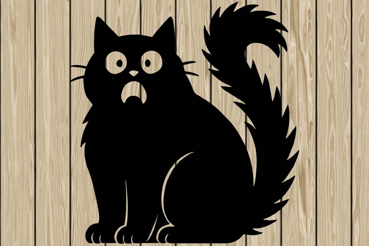 Spooky Cat Svg Image 23