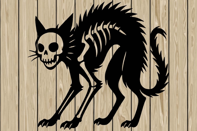 Spooky Cat Svg Image 20