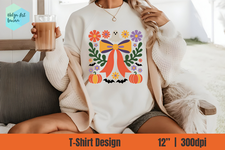 Cute Halloween Sublimation T-shirt PNG