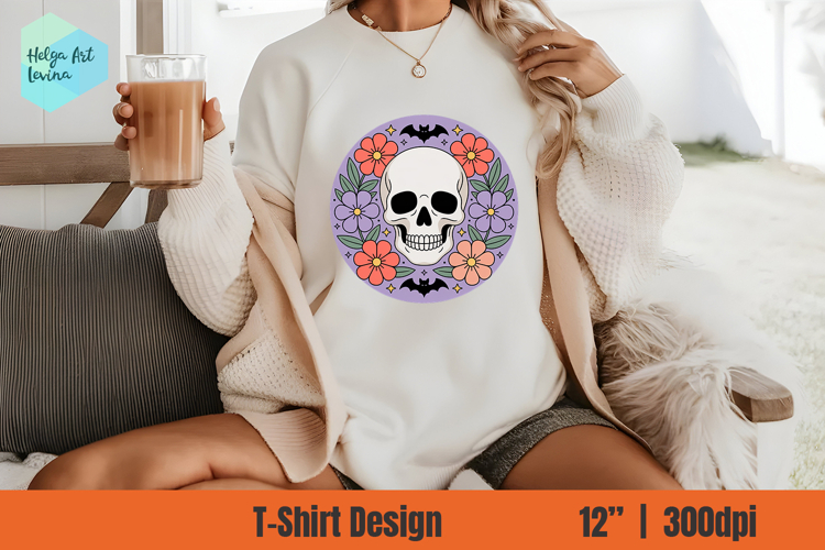 Cute Halloween Sublimation T-shirt PNG