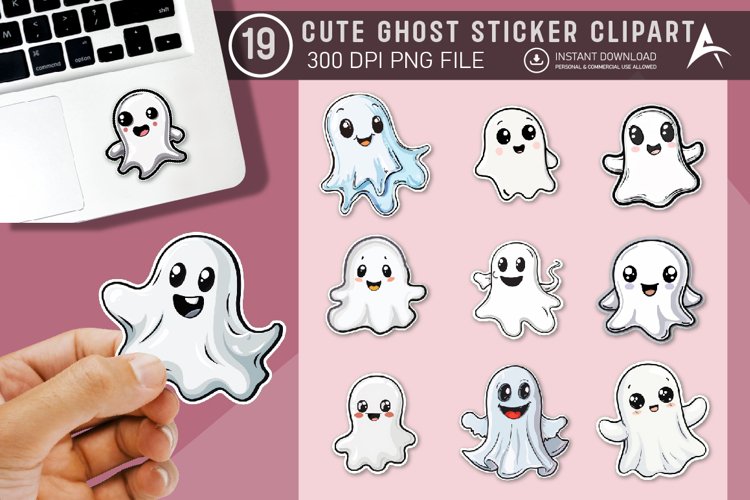 Halloween Ghost Clipart Image 9