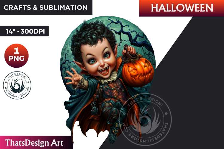 Cute Vampire Clipart Image 10