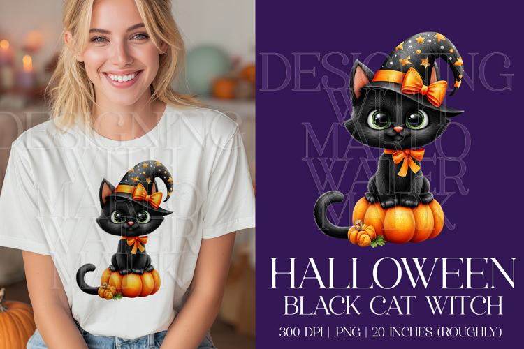 Black Cat Graphic Image 19