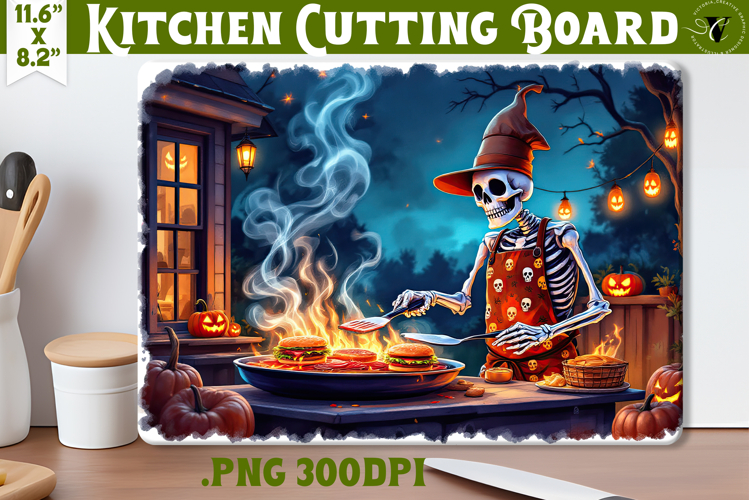 Kitchen Cutting Board | Halloween Cutting Boards | Spooky