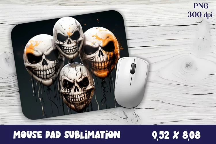 Mouse pad design | Halloween mousepad sublimation