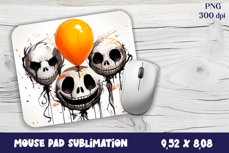 Mouse pad design | Halloween mousepad sublimation