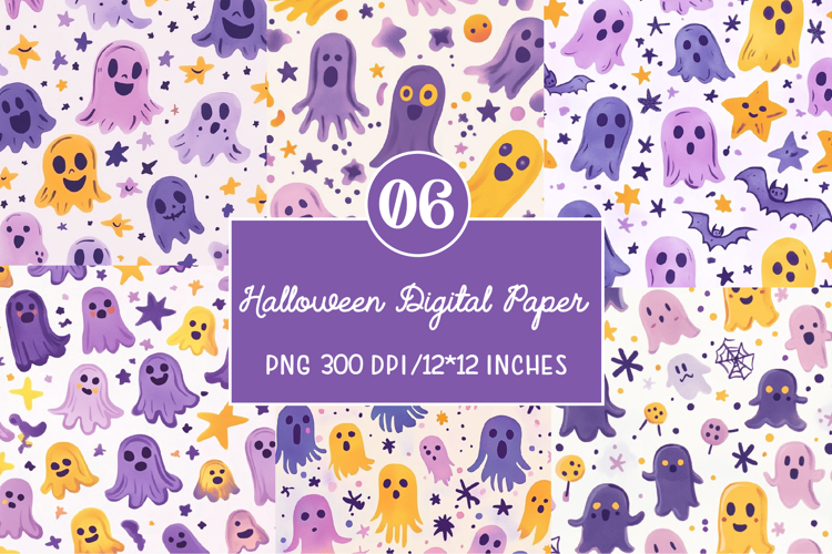 Halloween Digital Paper Background