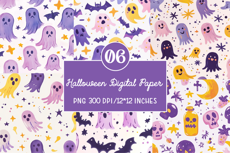 Halloween Digital Paper Background