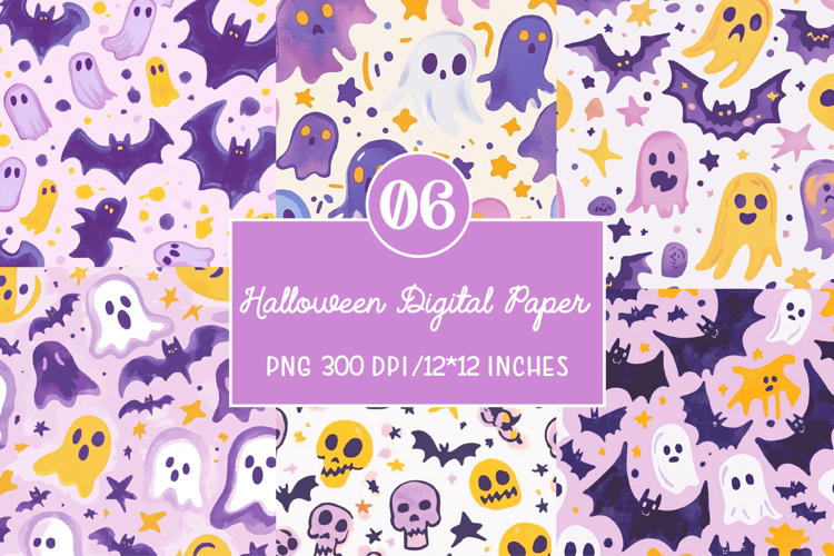 Halloween Digital Paper Background